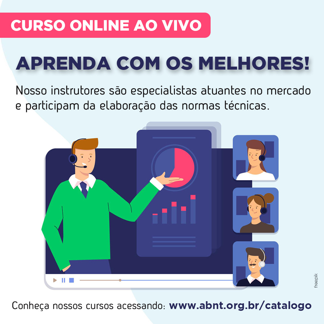 Abertas as inscrições para cursos da ABNT