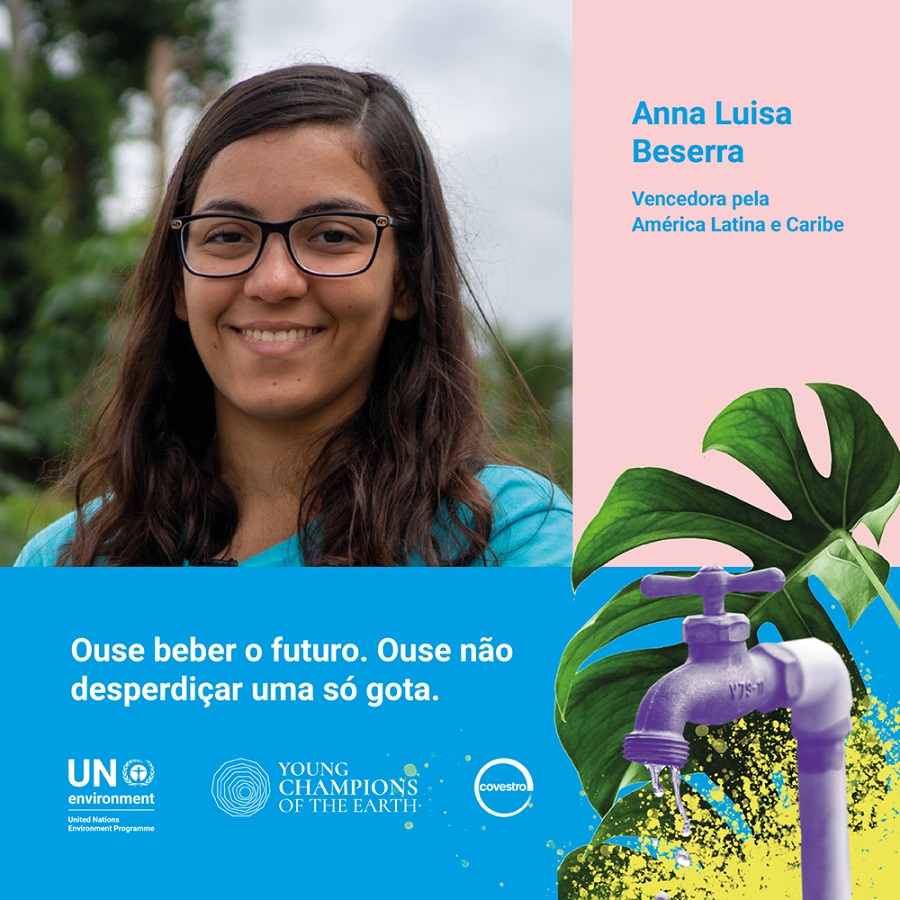 Brasileira é uma das vencedoras de prêmio ambiental da ONU patrocinado pela Covestro