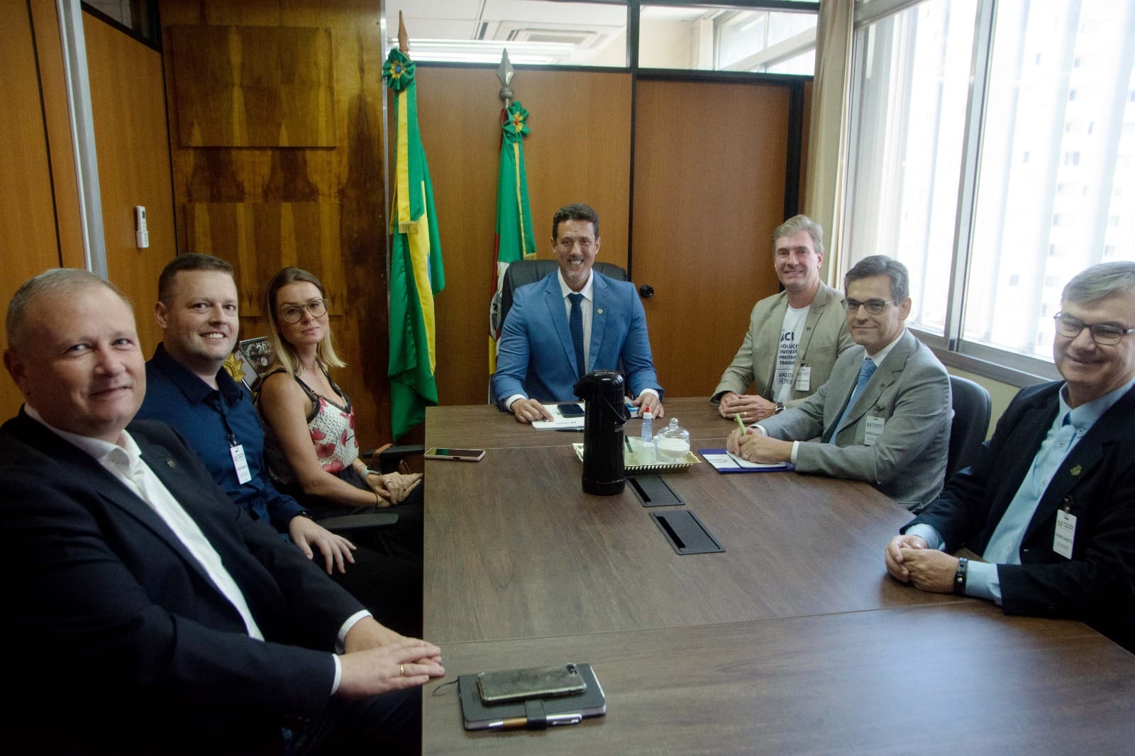 Presidente do IBTeC participou de reunião de entidades do setor no gabinete do Deputado Zucco, na Assembleia Legislativa