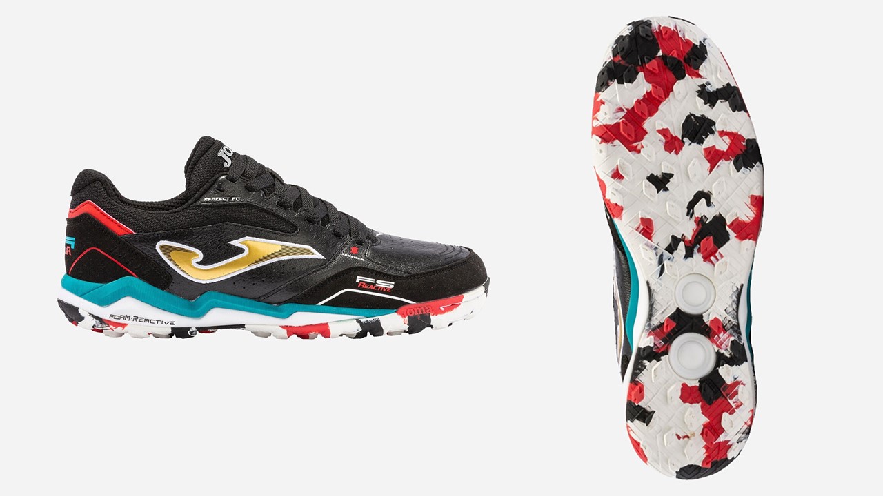 Joma lança primeira chuteira com amortecimento reativo para o futebol Society