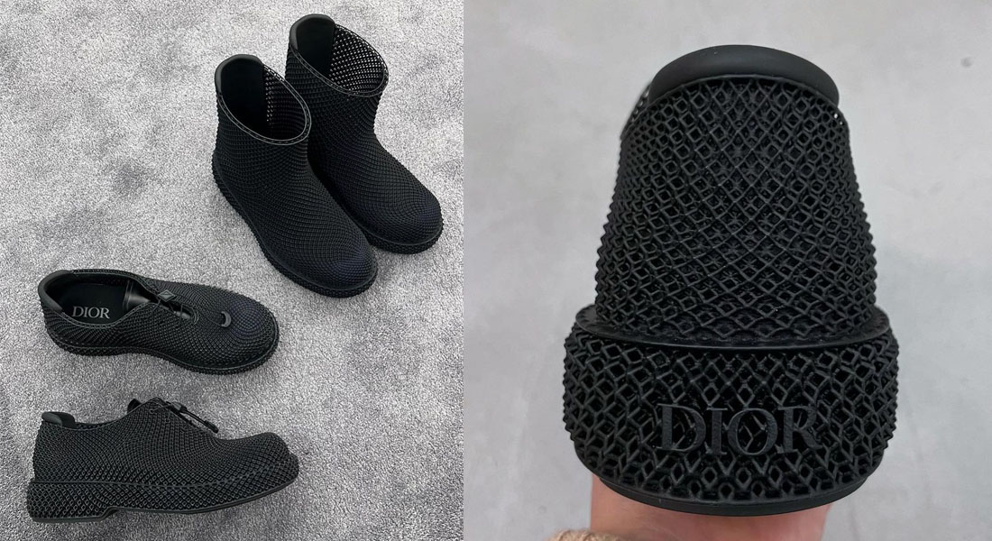 Dior lança sapatos masculinos impressos em 3D