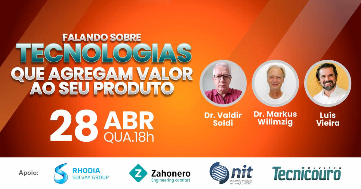 Happy Hour com Tecnologia do IBTeC abordará sustentabilidade e tecnologias que agregam valor aos produtos