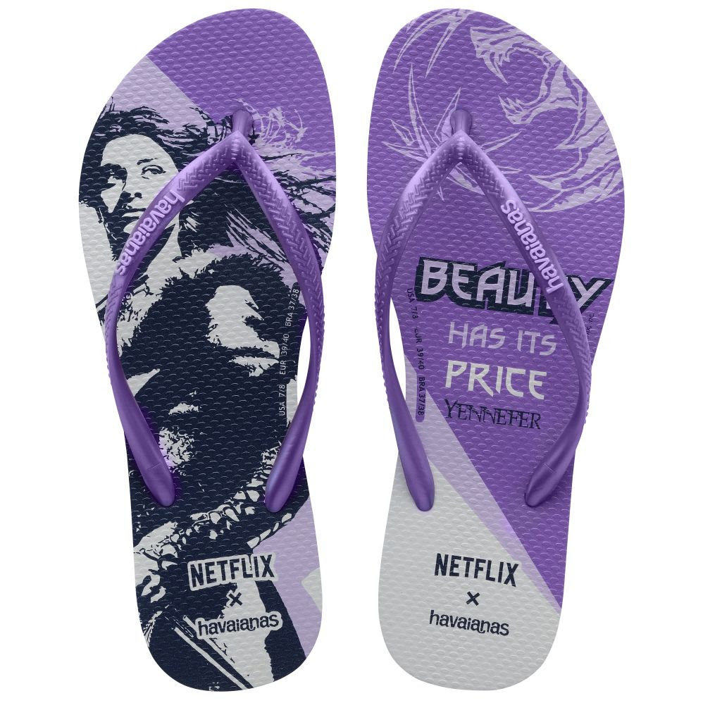 Havaianas lança coleção especial com protagonistas mulheres de séries da Netflix