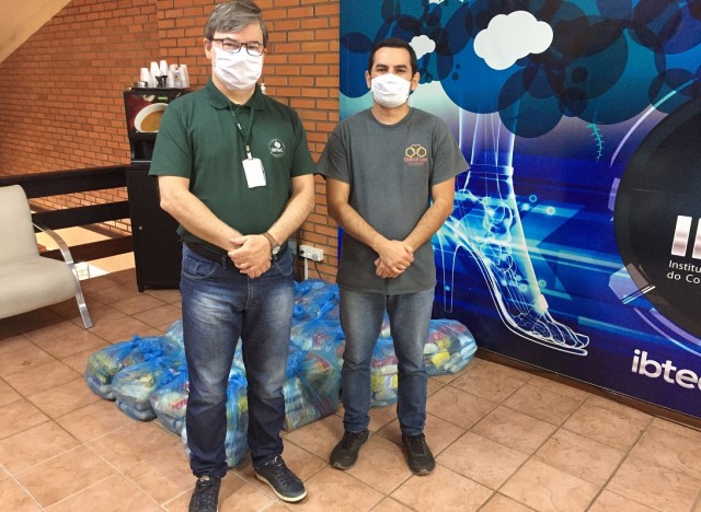 Associação Cristã Lar Colmeia, representada pelo colaborador Davi Cézar.