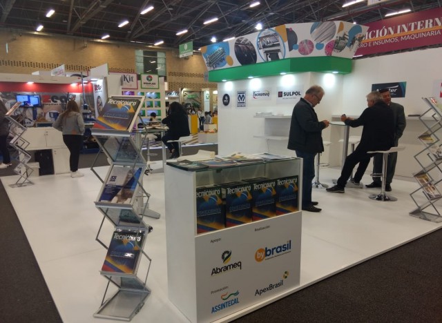 Estande coletivo - IBTeC, Abrameq e Assintecal