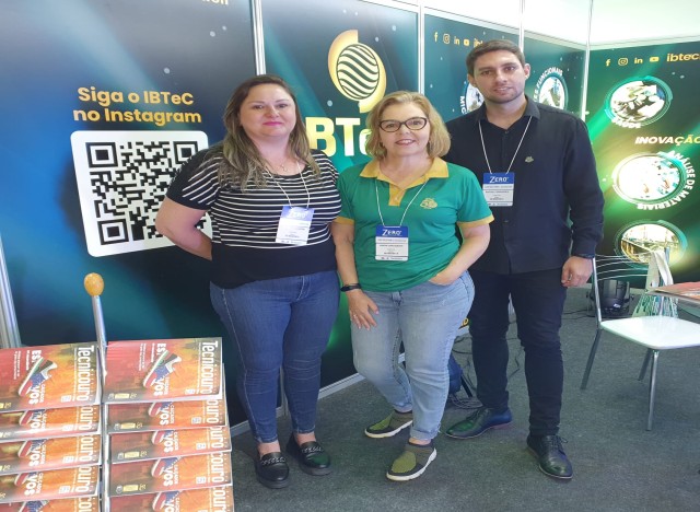 Equipe Comercial do IBTeC presente na Feira