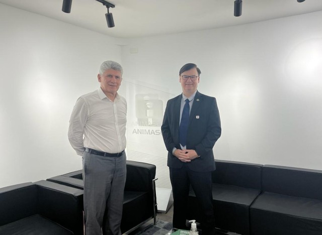 Raul Casanova - Diretor-executivo da Animaseg e Paulo Griebeler - Presidente Executivo do IBTeC