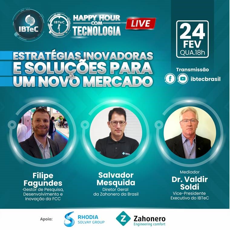 IBTeC realizará dia 24 de fevereiro o primeiro Happy Hour com Tecnologia de 2021