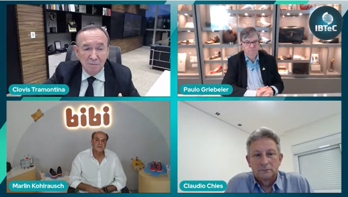 Clovis Tramontina e Marlin Kohlrausch abordaram sucessão familiar e efeitos da pandemia, em Happy Hour em comemoração aos 49 anos do IBTeC