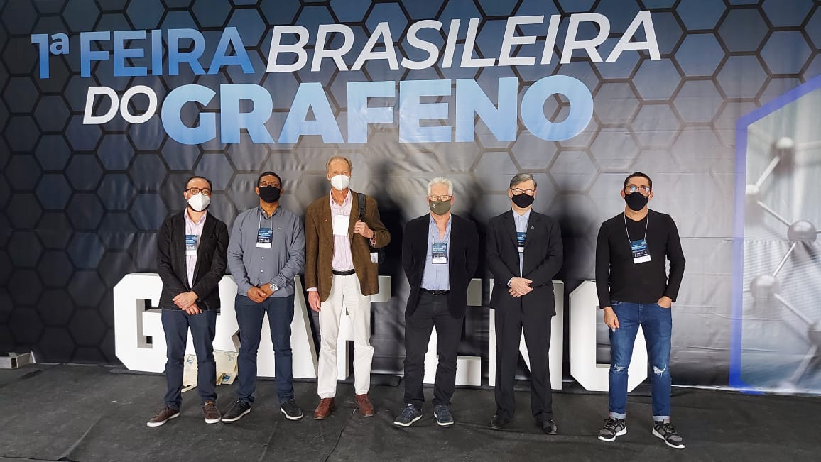 Equipe do IBTeC visitou a 1ª Feira Brasileira do Grafeno, em Caxias do Sul