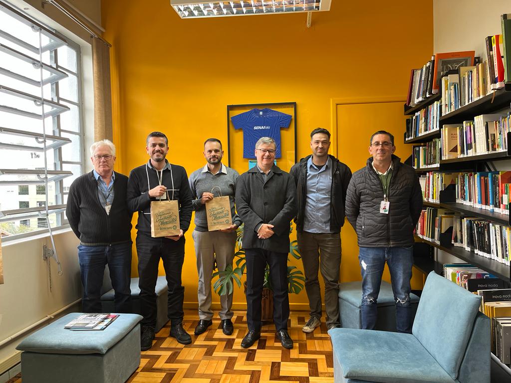 IBTeC visita Instituto Senai e projeta ações colaborativas