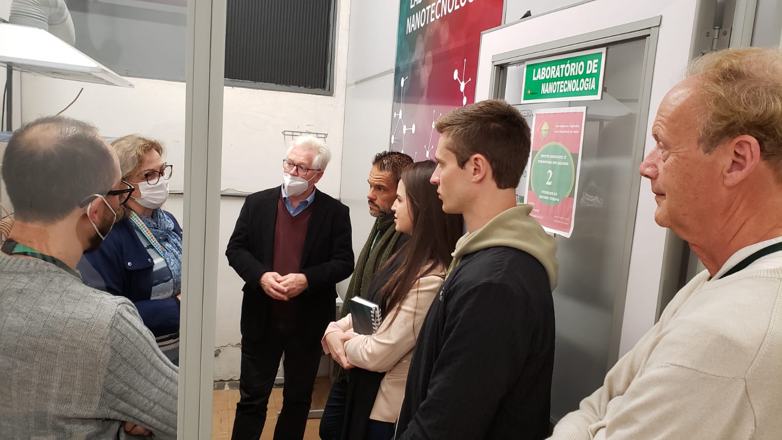 IBTeC realiza visita técnica ao laboratório de Nanotecnologia da Fundação Liberato